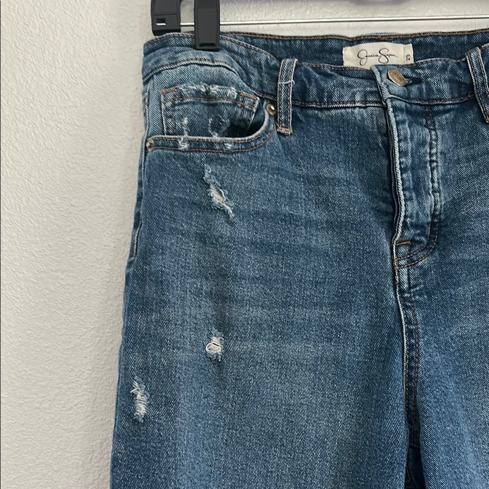 Jessica Simpson Blue High Rise Jeans - Picture 3 of 7